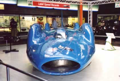 the bluebird car